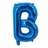 Blue children's decorations, balloon, new collection, 16inch, English letters, Birthday gift, wholesale