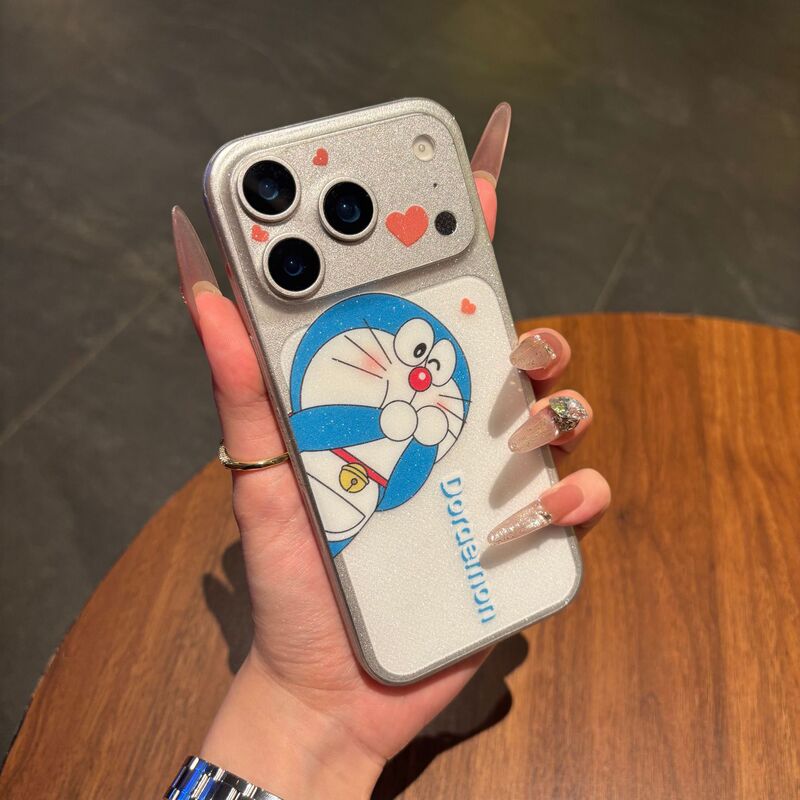 All-Inclusive Cartoon Back Film Set Suitable for Apple 17Promax Glitter Back Film 17Pro Ultra-Thin All-Inclusive Color Film