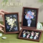 压花手工春节活动相框