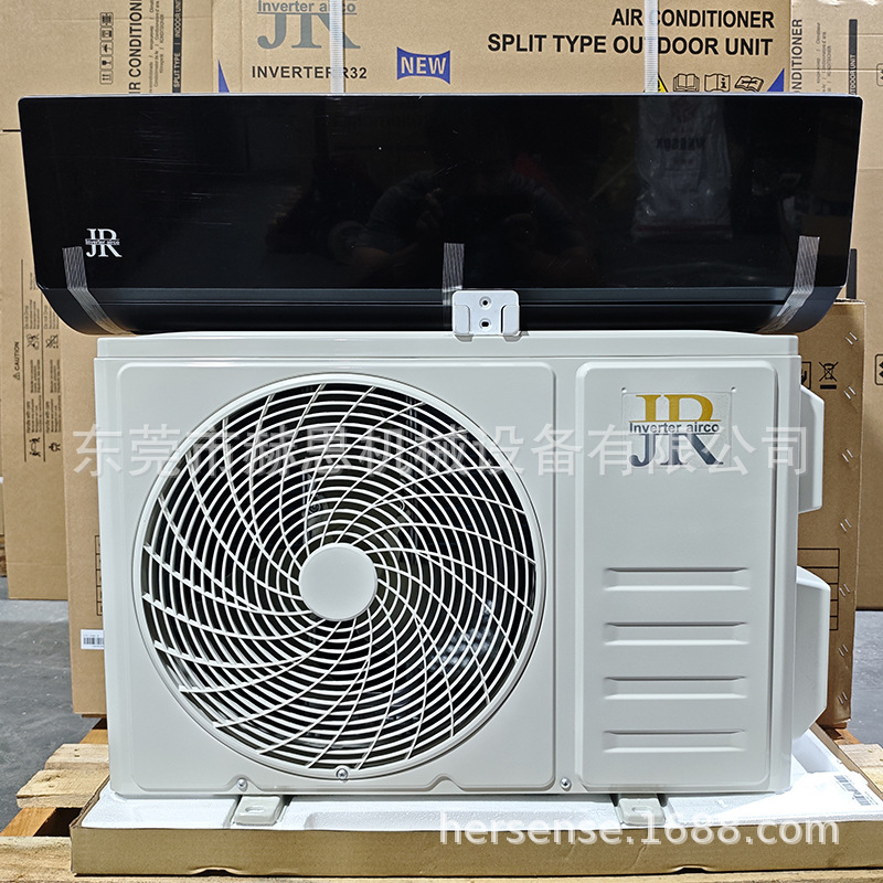 Foreign Trade Air Conditioner English Inverter Home Hangup Level I Energy Efficiency Black 1.5 12000BTU Split AC
