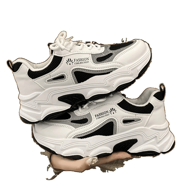 Trendige Dad-Sneaker mit dicker Sohle für Damen – perfekt für Frühling und Winter. Die neuen, vielseitigen Freizeitsneaker 2025._voghion.com