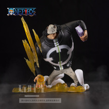 海贼王GK特效暴君熊王下七武海必杀技大熊手办摆件车载机箱模型