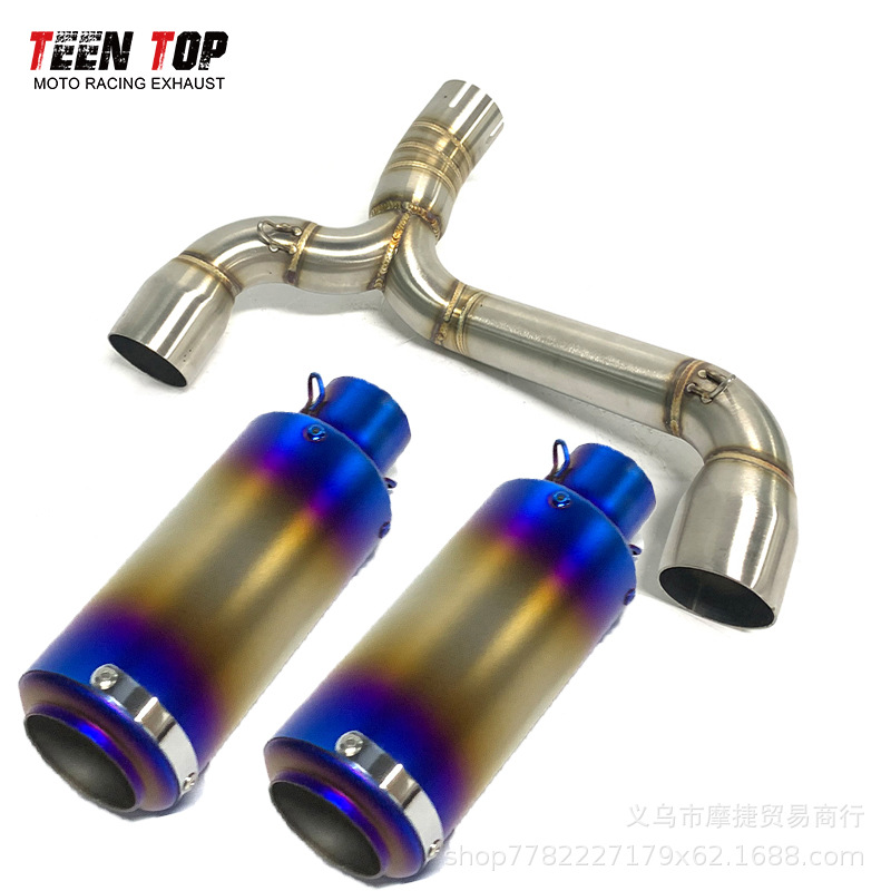 Suitable for Motorcycle Suzuki Cb650R/Ninja400/R1 Modified Exhaust Pipe Sc Scorpion Tail Section Exhaust Pipe
