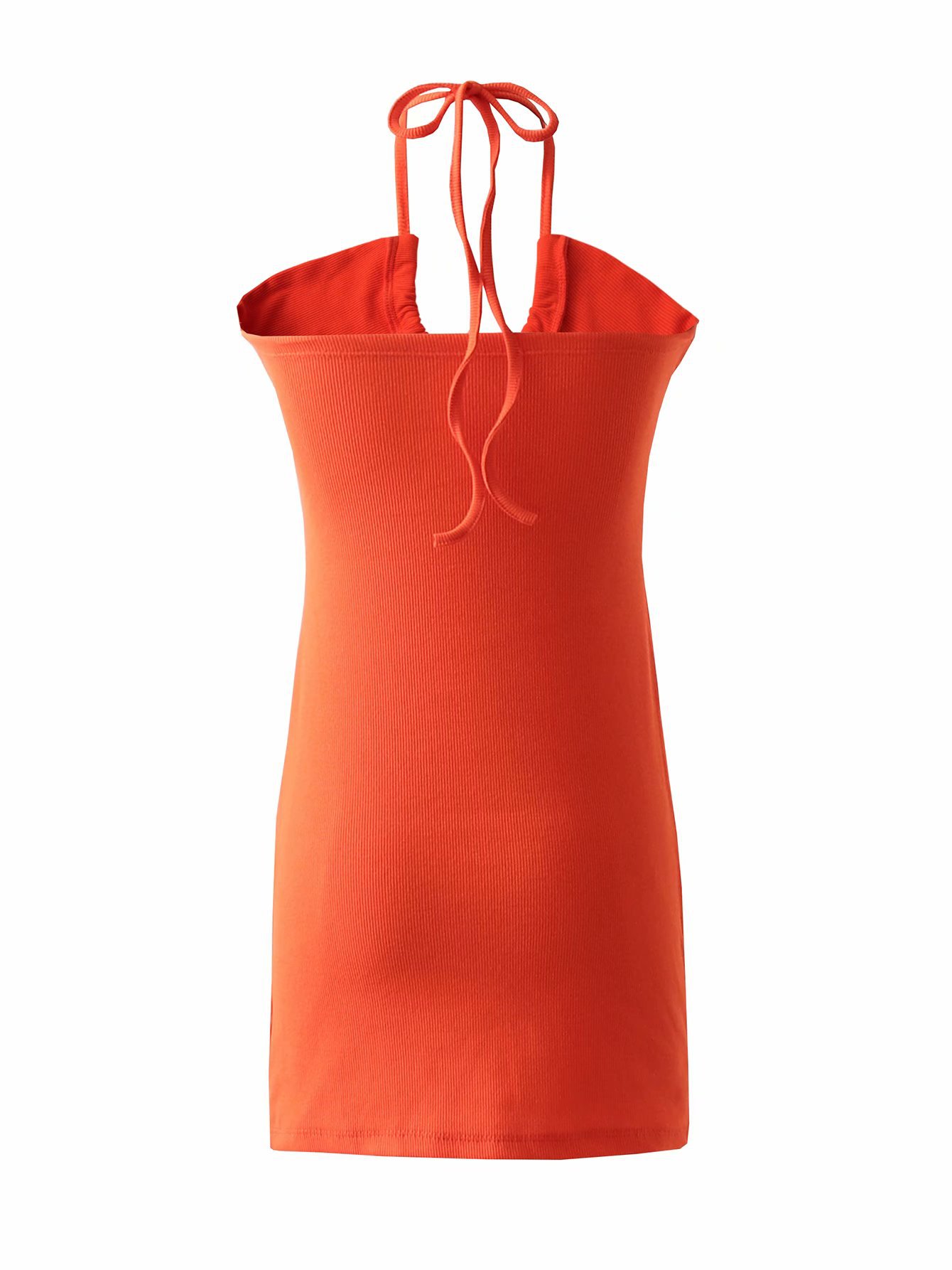 Wholesale Spring Drawstring Wrapped Sling Dress  NSAM56027