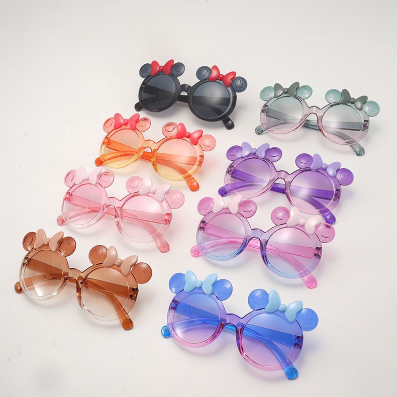 2025 nuevos lindos gafas de sol para niños PC en gafas de sol de comercio electrónico para correr gafas de protección solar UV para niños