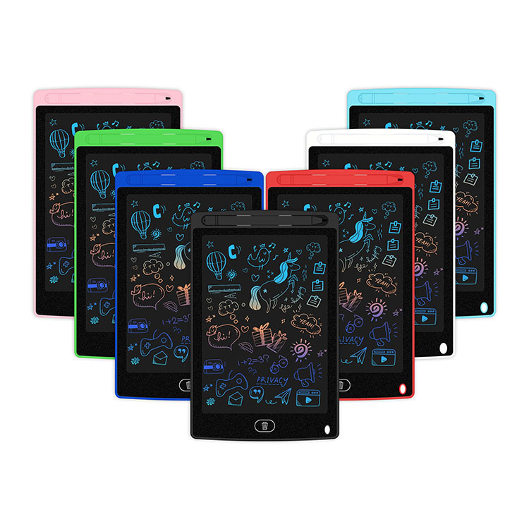 8.5 인치 비용 효율적인 LCD 쓰기 보드 낙서 서예 그림 칠판 초안 LCD 드로잉 보드 쓰기