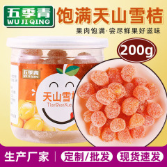 甘酸っぱい天山雪ミカン200g缶入りアイスキャンディーオレンジ新疆特産砂糖オレンジネット赤レジャースナック