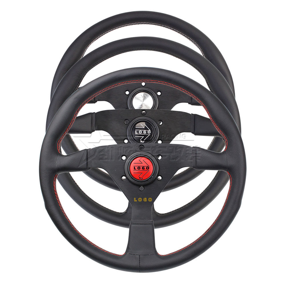 Modified matte steering wheel, racing car, game console, 14 inch