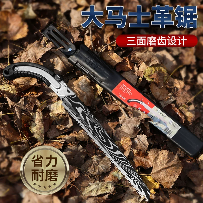 Удлиненное лесозаготовительное пила сад очень большая ручная пила древесная пила лесозаготовка ручная пила дамасская толстая ветка фруктовая пила