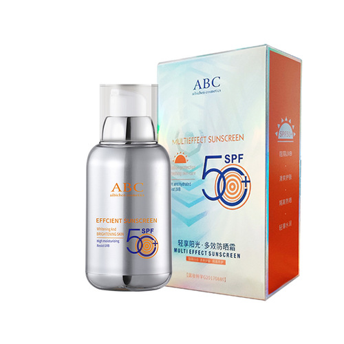 ABC High-Performance Sunscreen for Women, Isolation Cream SPF50+, Long-Lasting, Water- and Sweat-Resistant, Brightens Skin—Wholesale with Dropshipping Available