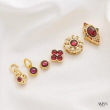 ���Ȼ�tʯ��ʯ�~�18K���ɫ���J���~�ݸ������diy���Ʒ���