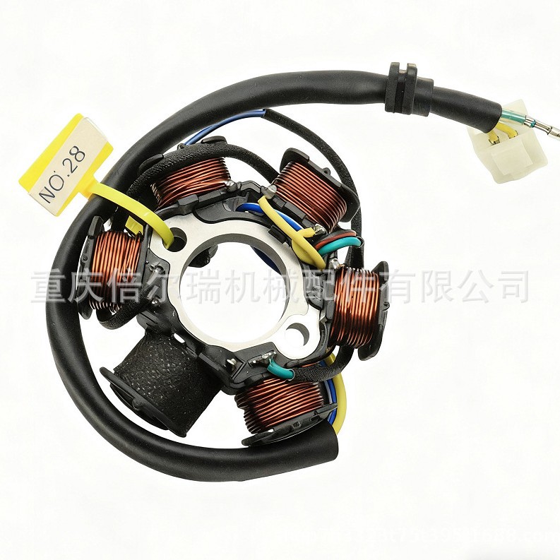 bobina de estator de motor magnético de motocicleta adaptada DY100 flujo de onda completa y media onda acessorio de encendido del motor de bobina magnética