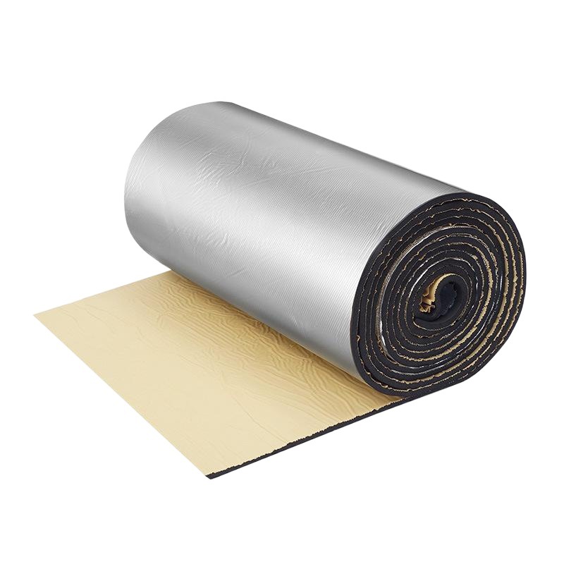 Aislamiento de Aluminio y Algodón, Aislamiento de Goma Autoadhesivo, Protección Solar para Techos de Terrazas, Panel Aislante para Techos, Resistente a Altas Temperaturas e Ignífugo