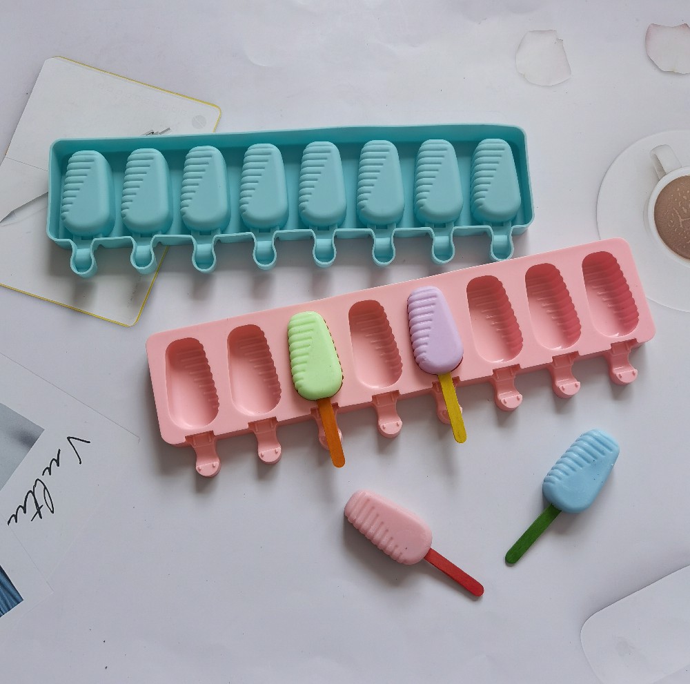492 molde de silicona helado molde de helado helado molde de hielo para hacer suministros de fiesta de verano