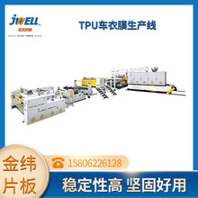 TPU隐形车衣膜设备半自动化挤出塑料薄膜生产设备厂家直供
