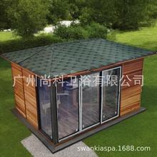厂家直销酒店别墅家用多功能远红外线汗蒸房桑拿房装修桑拿房
