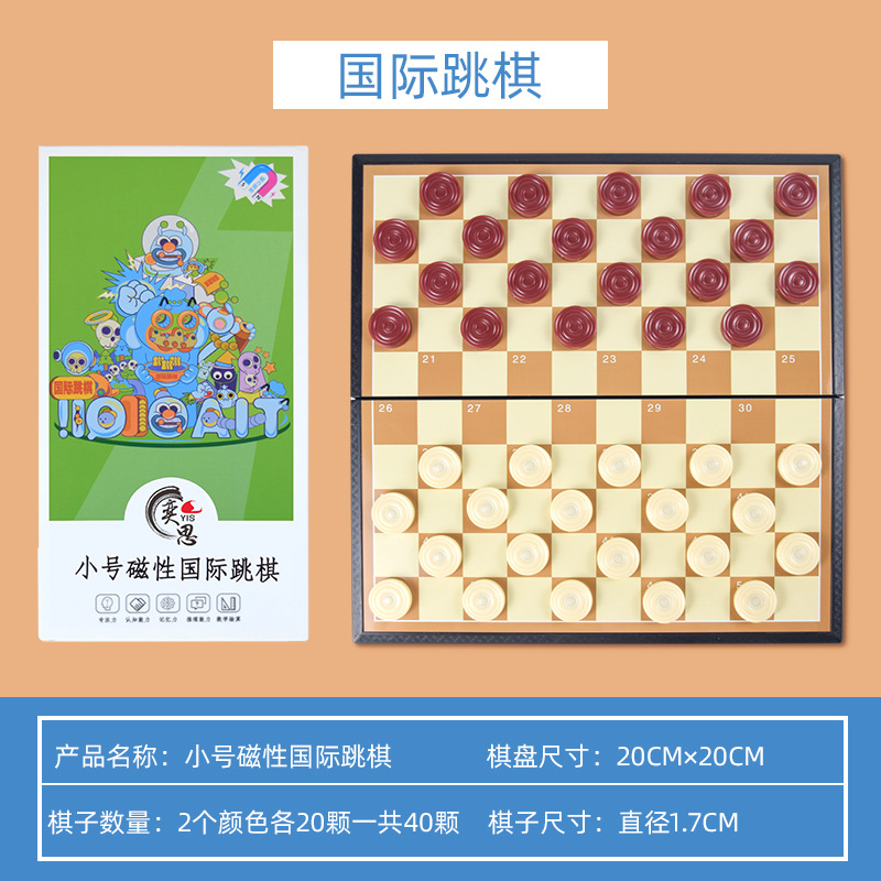 Small Magnetic Checkers