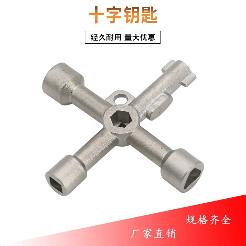 Кросс четыре угла высокоскоростной рельс электрошкаф электрораспределительной коробки метро многофункциональный ключ треугольника шесть в одном в лифте поезда