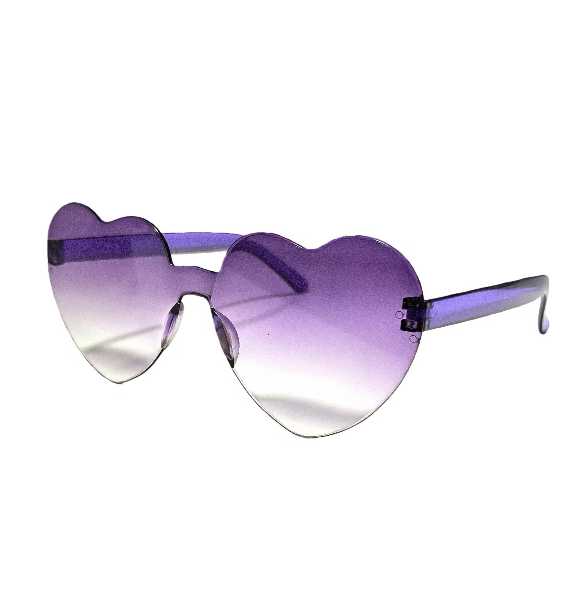 Gafas en forma de corazón Fábrica Gafas de amor de color gelatina de caramelo Personalidad Gafas de sol europeas y americanas Gafas de sol de corazón de melocotón para hombres y mujeres