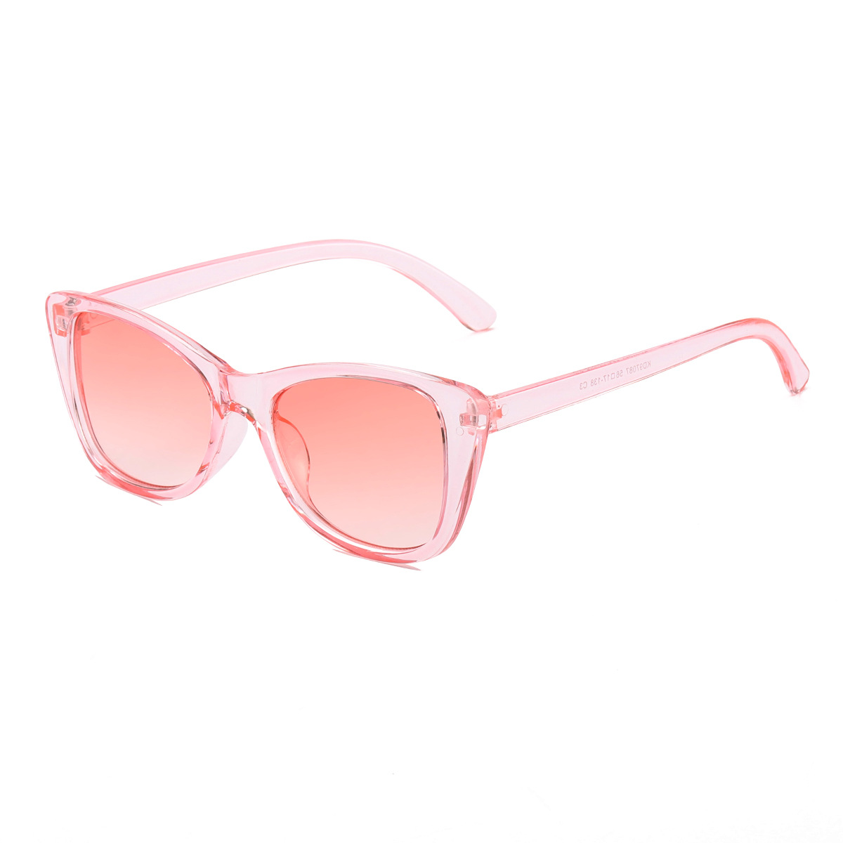 2021 nueva moda europea y americana ojo de gato gafas de sol Internet celebridad mismo estilo Street shot gafas de sol transfronterizas 97087