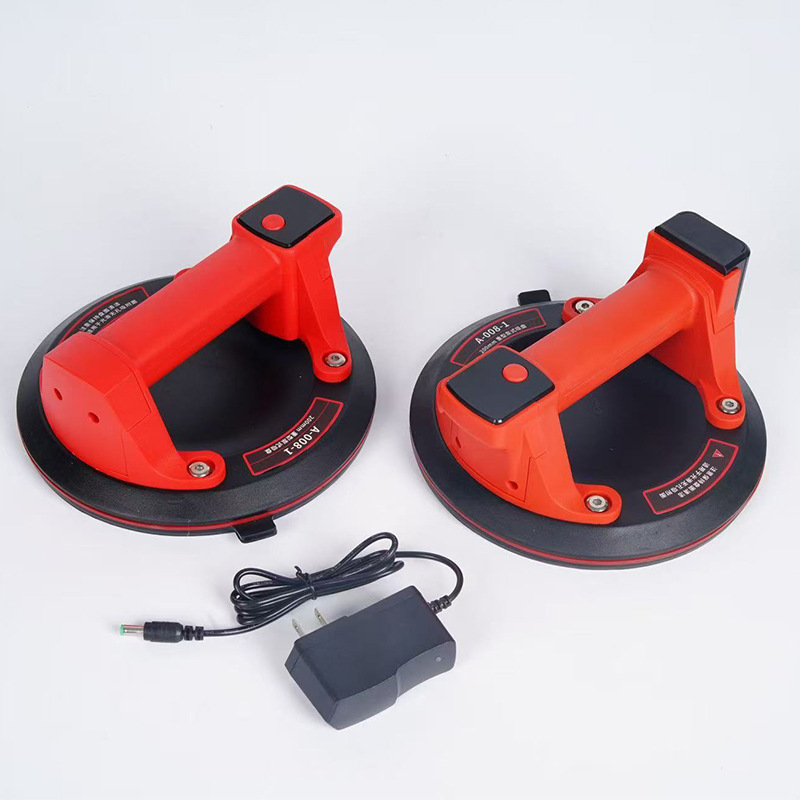 越境ポンプ式デジタルディスプレイリチウム電池三層真空電動吸盤強力大型タイルガラス吸着器大吸引力|undefined