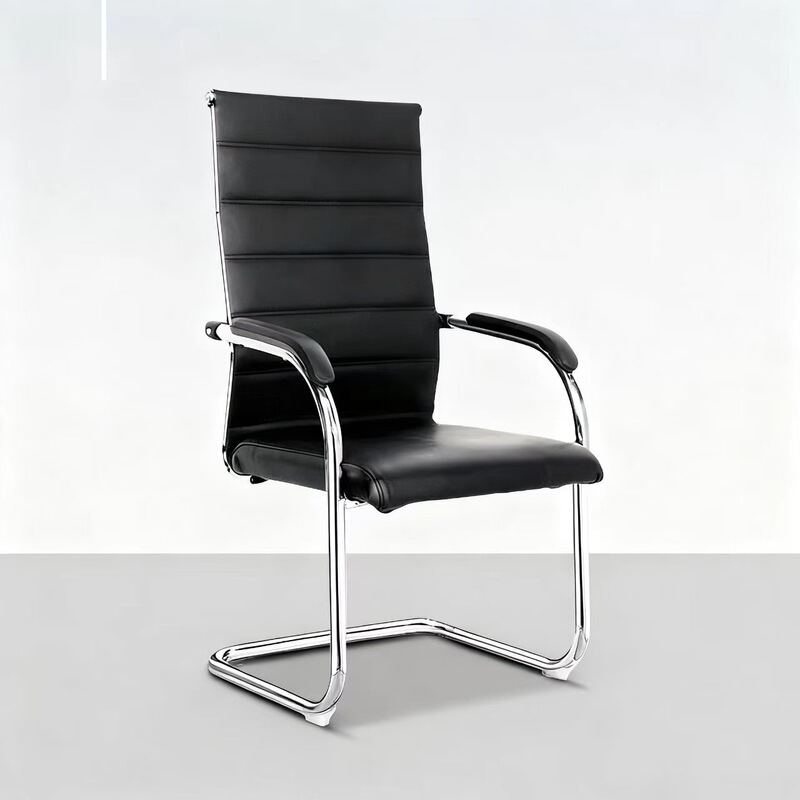 Modern curved office chair, comfortable for long-term sitting, home computer chair, breathable mesh fabric, mahjong conference chair, chair with backrest