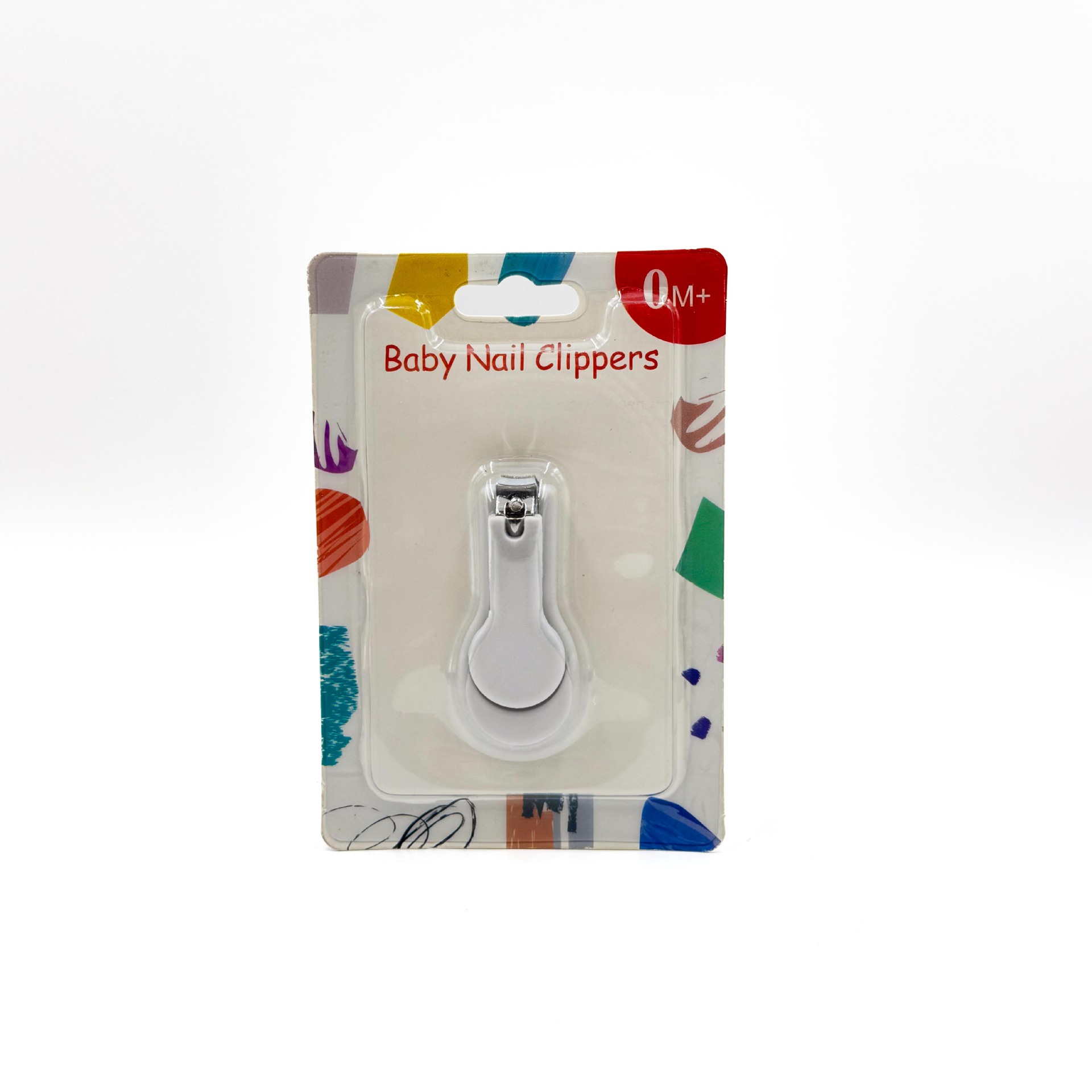 Inglés tarjeta bebé cortaúñas bebé cuidado de las uñas tijeras recién nacido