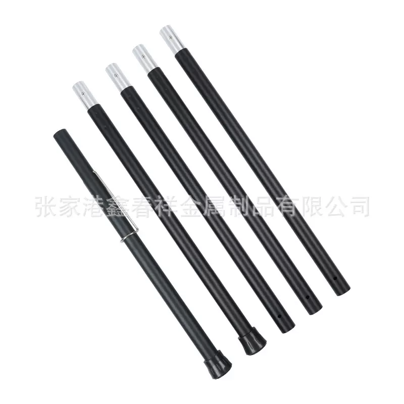 厂家批发铝合金天幕杆帐篷加厚天幕支撑杆户外支架配件5节2.6米