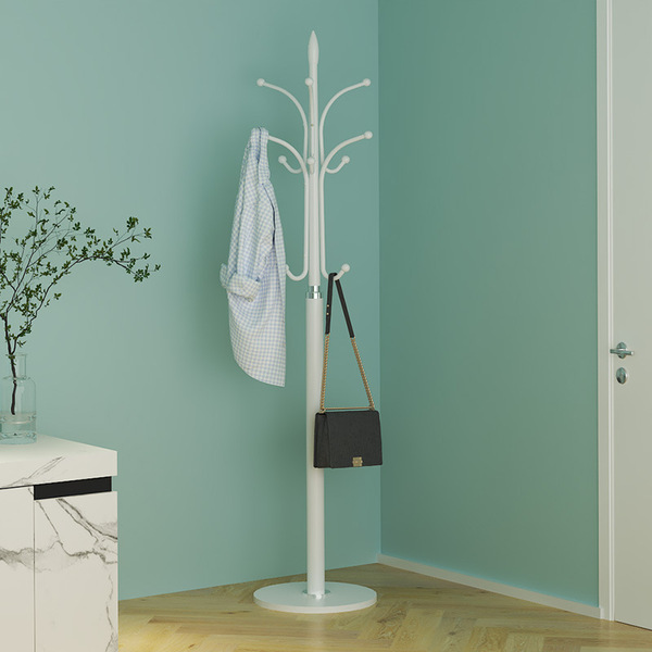 Coat rack floor-standing household clothes hanger vertical living…