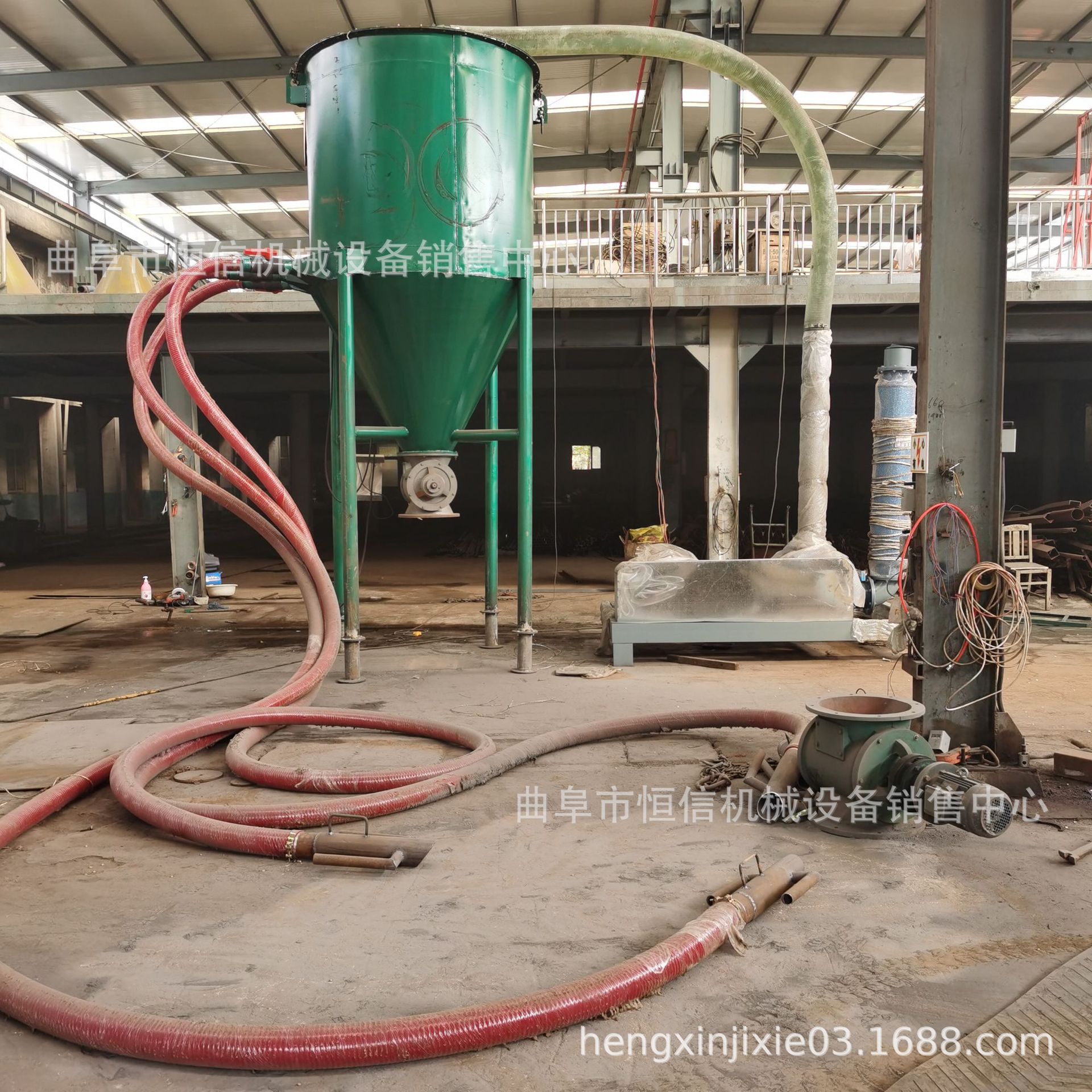 恒信直供 钢板仓粉煤灰气力吸灰机 饲料颗粒负压气力输送机zcjb