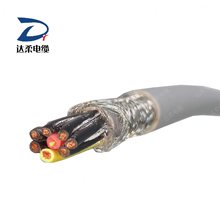達柔TRVV高柔性低速移動控制電纜用於數控機床拖鏈系統耐油耐彎折