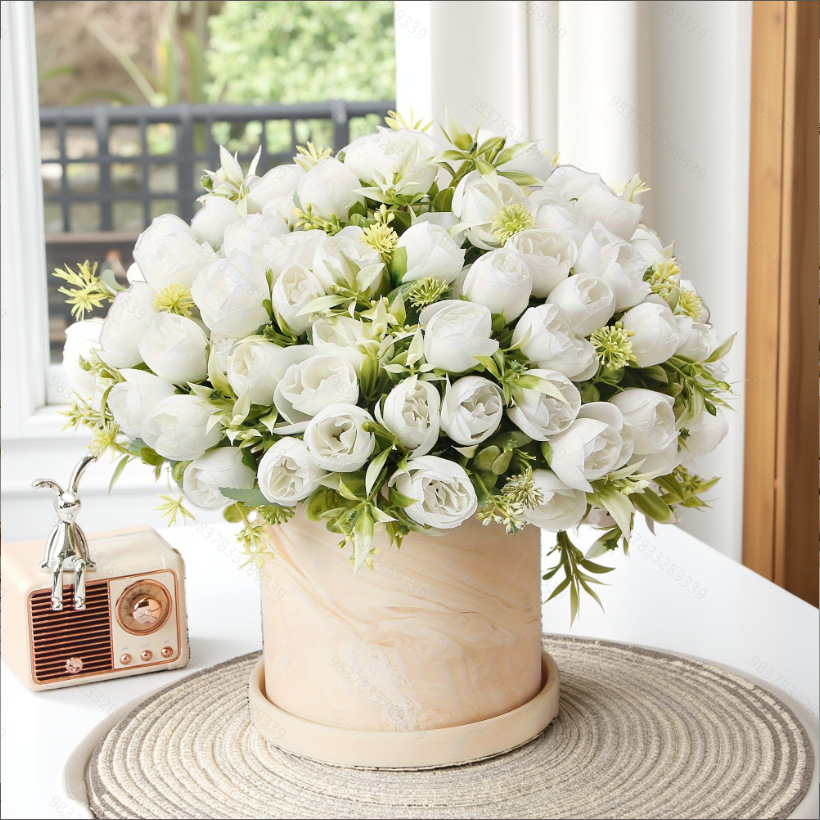 Fake Flowers, Artificial Peony Flowers, Home Decoration, Fake Flowers, Artificial Flowers, Mona Peony Buds, Wedding Arrangements, Handmade Fake Flowers