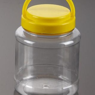 供应果酱瓶 泡菜海鲜瓶 带拉手塑料罐 方便手拎的塑料桶TS-011