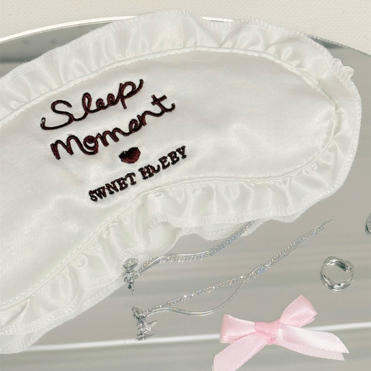 High-end Eye Mask, Cute Light-blocking Mask For Travel & Photo_voghion.com