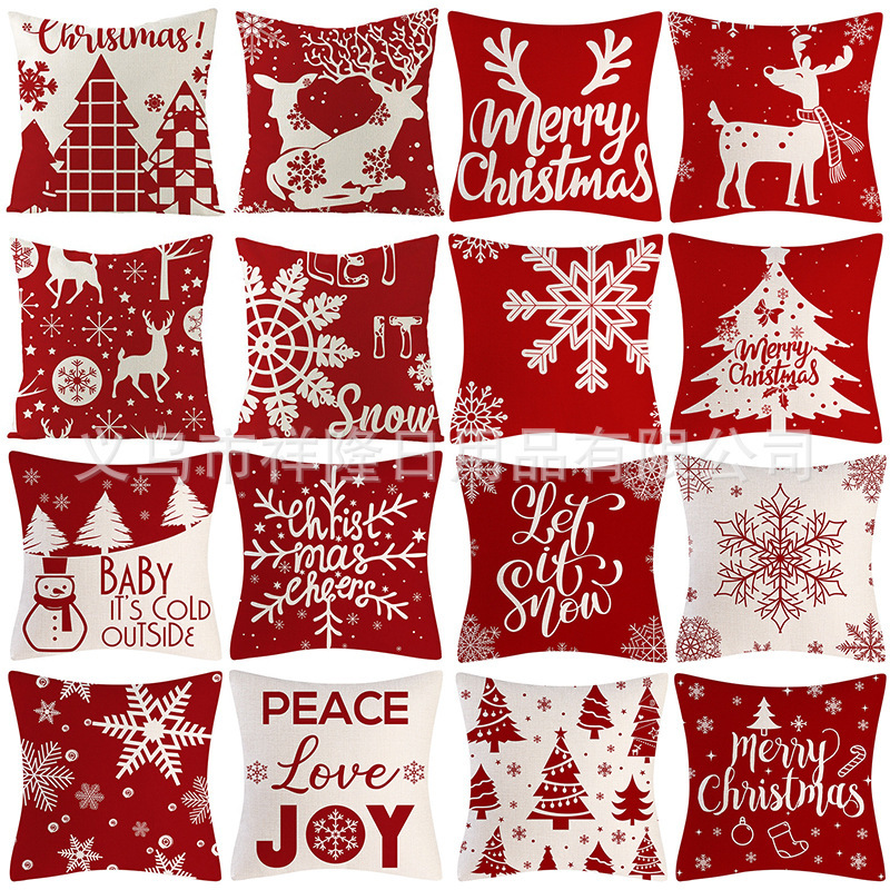 新しい人気クリスマスソファー抱き枕insクッションソファー客間クッション祝日装飾抱き枕カバー|undefined