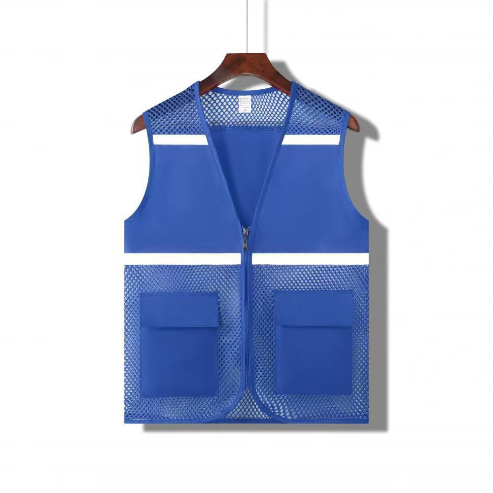 Red de pesca para campamento de verano, chaleco transpirable, camisa publicitaria, actividades para niños, chaleco reflectante voluntario, logotipo impreso personalizado