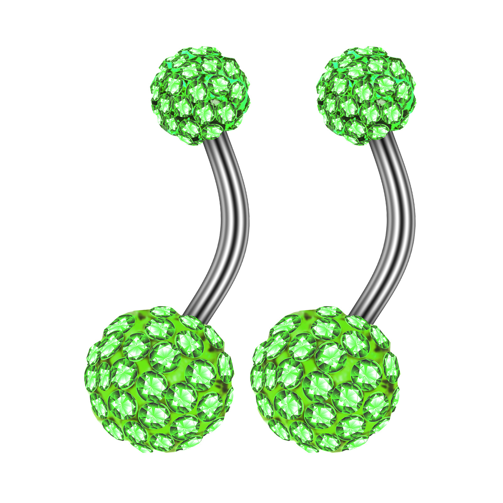 Europäisch-amerikanischer, grenzüberschreitender Wunsch: Modischer Bauchnabelpiercing-Schmuck aus Edelstahl mit Volldiamanten, elegant und hochwertig_voghion.com