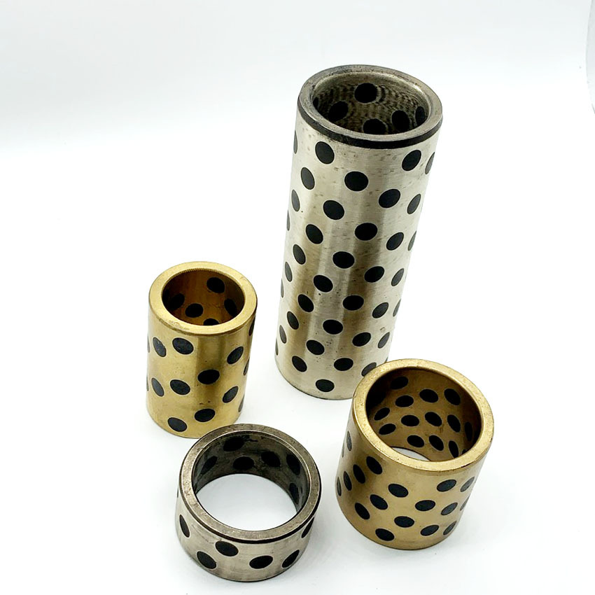 57-3自润滑轴承 含油铜石墨轴承 石墨铜套40x50x25固体润滑