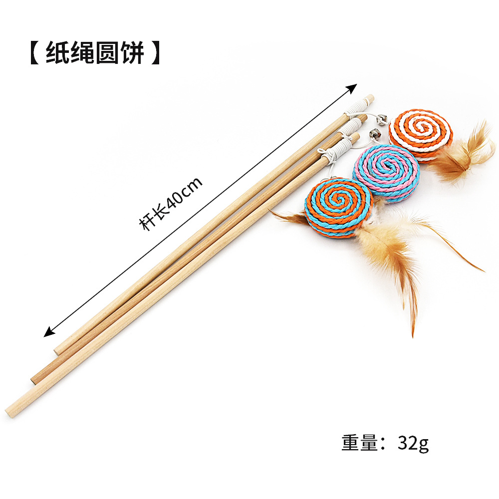 Cuerda de papel Pastel redondo