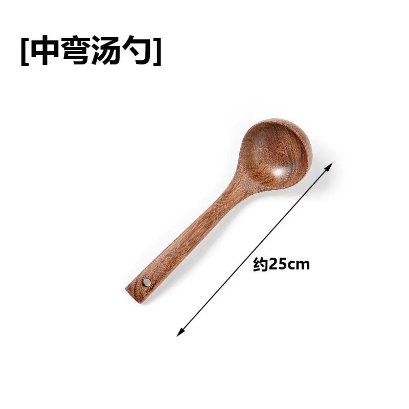 닭 날개 나무 숟가락