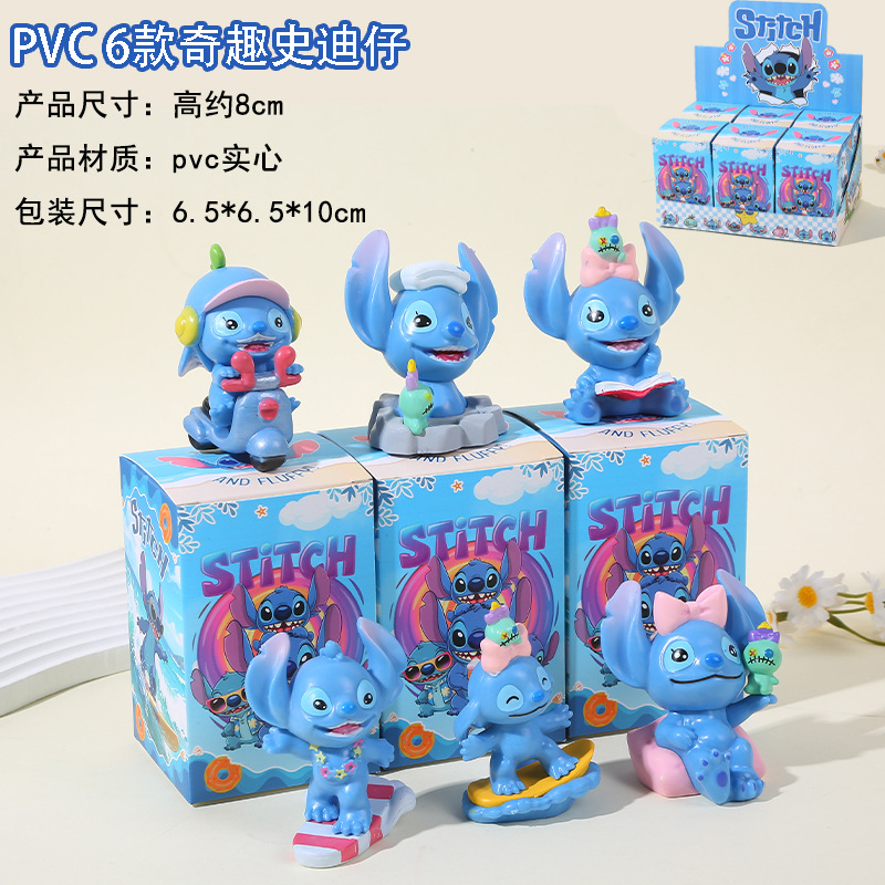 Melody caja ciega moda juegos de PVC hechos a mano adornos perimetrales regalos juguetes series de muñecas regalos al por mayor