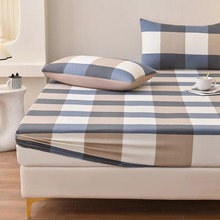 床笠单件水洗棉全包床套席梦思床垫保护套床罩床单床垫罩母婴级