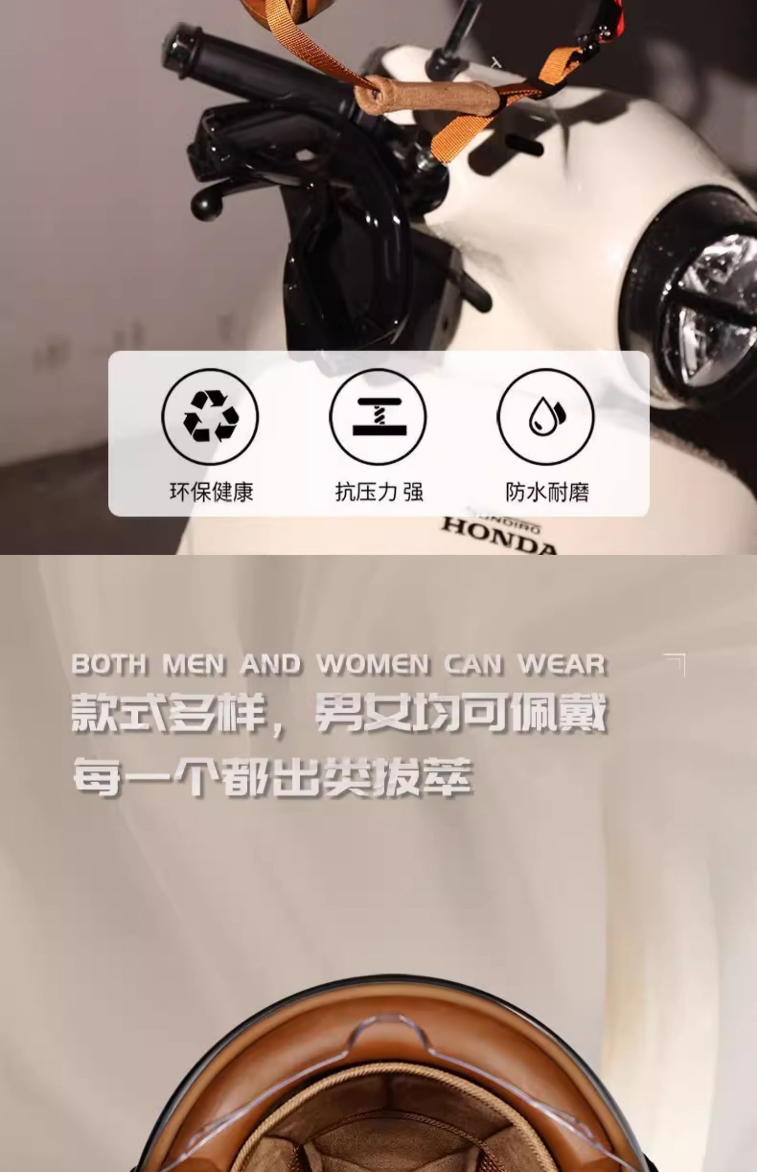 3C Standard Retro Motorcycle Helmet Open Face For Scooter With Bluetooth