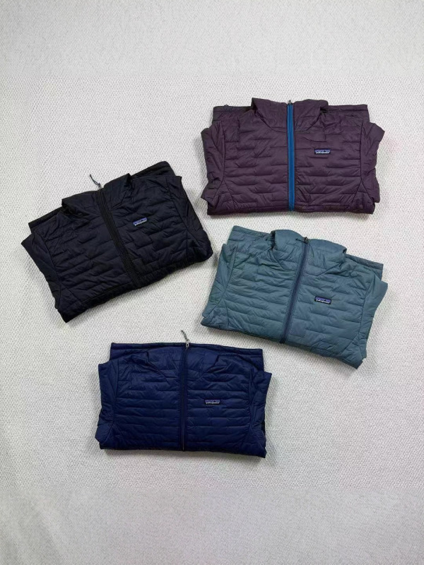 Pata户外 防风轻量化保暖连帽衣棉服 可收纳轻薄棉服美式休闲外套|undefined