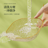 Плють костяной головки дисковода пища -настольная тарелка для мусора Новая рвота с утолщенными фруктами блюдо