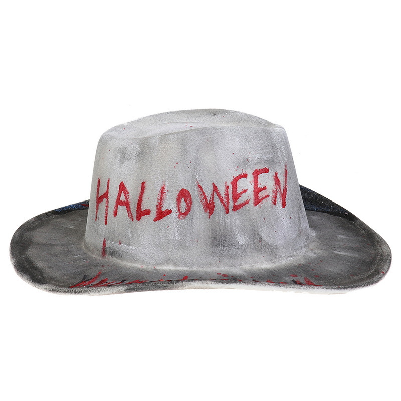 Halloween Party Bunte Ball Leistung Hut Geist Festival Requisiten Cowboy Schneemann Muster_voghion.com
