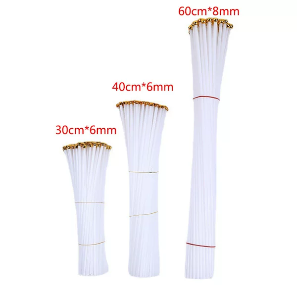 Hand flagpole flag plastic white hollow flagpole advertising small red flag balloon flagpole bamboo plastic hand flagpole