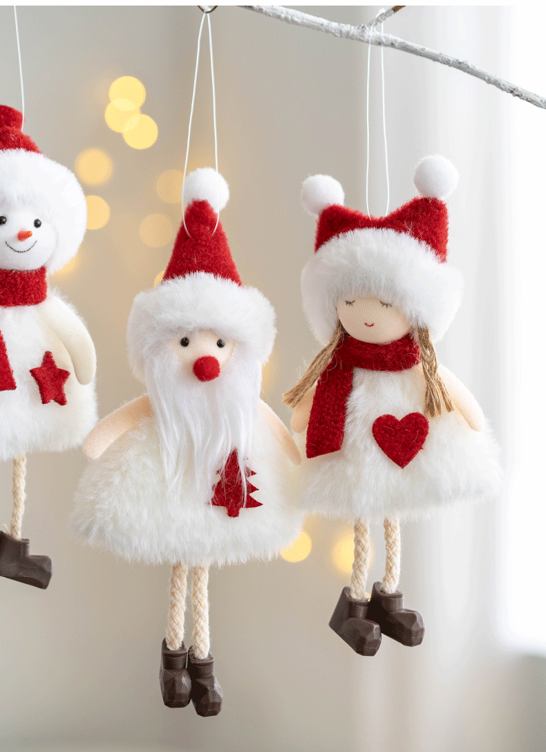 Christmas Cartoon Style Cute Angel Cloth Indoor Party Festival Hanging Ornaments display picture 2