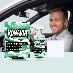 RONAVIA Car Interior Cleaner - Gentle formula suitable for multi-material car interior cleaning and maintenance, providing long-lasting shine