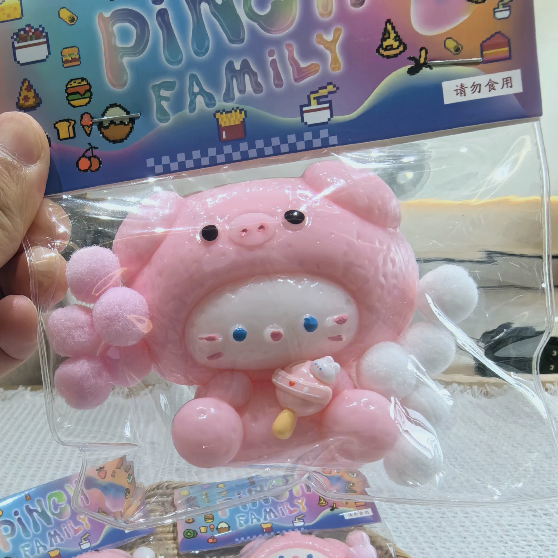 Игрушечная еда, слайм, реалистичная игрушка, антистресс